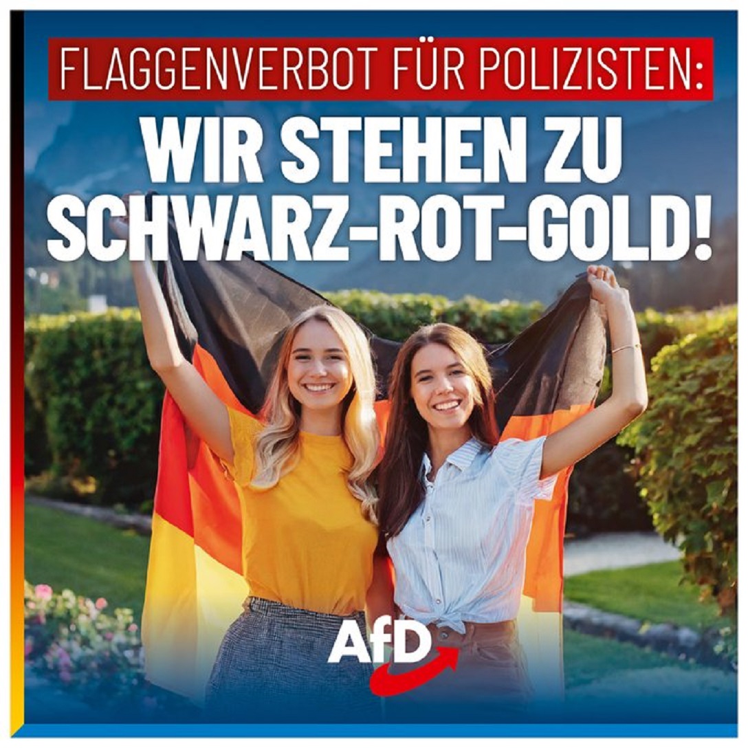 AfD Wir stehen zu schwarz-rot-gold